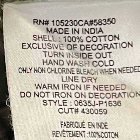 Joie Olive Green Beaded Side Detail Casual Cargo Pants - Picture 6 of 8